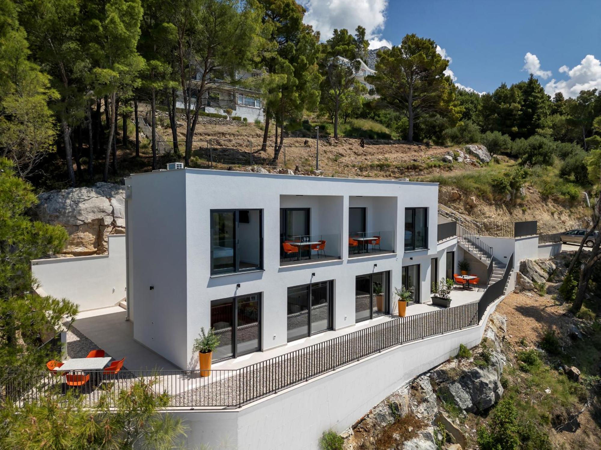 Villa Lito - Only 50M From Sea! - Makarska Exklusiv Brela Exteriör bild